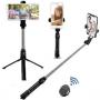 Generic Tripod Foldable Wireless Bluetooth Selfie Stick