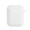 Generic (only Case) Portable Anti-scratch Dustproof Silicone Wireless Earphone Case For AirPods 1/2-Transparent