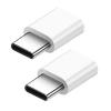 Generic 2Pcs Micro-USB To Type-C Male Connector Phone/Tablet-White