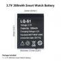 Generic LQ-S1 Rechargeable Battery For Smart Watch 380MAh