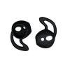 Fashion 1 Pair Silicone Anti-drop Ear Hook Protector Cover Case For AirPods 1/2 Earpods-Black