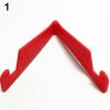 Generic Universal Foldable Cell Phone V-Shape Stand Holder-Red