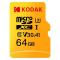 Kodak Micro SD Card 64GB TF Card U3 A1 V30 Memory Card