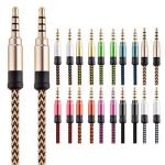 Generic 3.5mm Auxiliary Audio AUX Cable Car Phone 1.5M -2M