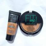 Micolor Fitme Matte + Poreless Powder + Liquid Foundation