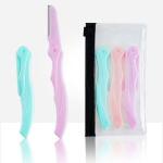 Fashion Foldable Eyebrow Shaper Eyebrow Razor -3Pcs