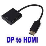 Generic Display Port (DP) To HDMI Converter Adapter
