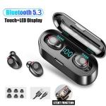 Generic F9 Fingerprint Touch Stereo Noise Cancelling Headphones