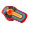 Generic Measuring Cups And Spoons Set -6pcs-Multicolor