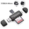 Generic Memory Card Reader Writer OTG Adapter 4 In 1