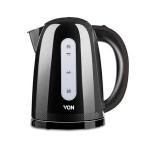 VON VSKL17MNK Cordless Kettle, 1.7L - Black