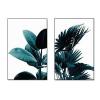 Generic 2pcs / Set Creative GREEN PLANT Canvas Art Print
