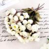 Generic 1Pc 15 Heads Artificial Rose Silk Flower Camellia Peony Bouquet Party Room Decor