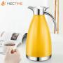 Generic 2.0L Vacuum Thermos Flask  Stainless Steel Kettle-Yellow
