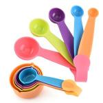 Generic 10pcs Colorful Baking Tools Measuring Cups And Spoons Set