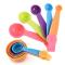 Generic 10pcs Colorful Baking Tools Measuring Cups And Spoons Set
