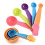 Generic 10pcs Colorful Baking Tools Measuring Cups And Spoons Set