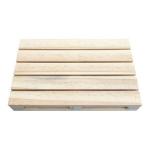 Generic Pallet Coaster Sturdy Construction Natural-Wooden Color