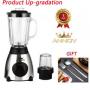 Annov Stainless Steel Blender & Grinder - 1.5L, 350W 1spoon 1fork