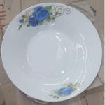 Classic Kitchenware Dinner Plates 9` - Set Of Ceramic .(CK)
