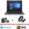 HP PROBOOK 450 (refurb) Celeron- 8GB RAM, 500GB HDD + WIN 10+AVG+ BAG+ 16GB WFLASH
