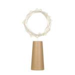 Generic 4.5V 1.2W 2Meters 20 LED Copper Wire Fairy String Light White Twistable Bendable Foldable Bottle Stopper Atmosphere Lamp IP65 Water Resistance For Christmas Xmas Holiday Festival DIY Home Party Decoration Present Gift
