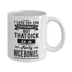 Fashion Ceramic Coffee Mug Funny Gift For Husband Or Boyfriend