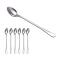 Generic 6pcs Long Handle Spoons Ideal For Coffee Dessert & Ice Cream