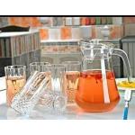 Generic 7Pcs Quality Water Set 6 Glasses With 1 Jug