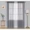 Fashion Curtain Sheer 1piece-Gray