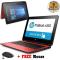 HP Refurbished ProBook X360 11 EE 8GB 256GB SSD 6th Gen 2in1 Touchscreen Laptop Red + Mouse
