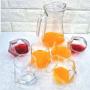 Generic 7Pcs Water Set -6 Glasses & 1 Jug