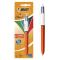 BIC 4 Colours Original Fine Retractable Ball Pen Fine Point (0.8 Mm) -Blue/ Black/Red/ Green