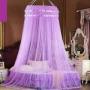 Generic NET Round Double Decker Mosquito Net - Purple