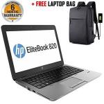HP Refurbished EliteBook 820 G2 Core I5 5th Gen 4GB RAM 500GB 12.5" Windows 10 Free Bag