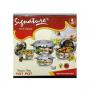 Signature 4PCS Hot Pots Set Serving Dishes Insulated Stainless Steel