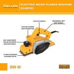 Gellen Electric Wood Planer Machine