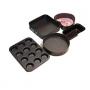 Generic 5 In 1 Baking Tins Non Stick Cake Tray Mould