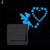 Generic Cartoon Animal Glow-in-the-Dark Removable Wall Stickers Kids Room Decoration-2#