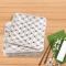 Generic 12pcs 21cm*21cm Melamine Plates （Random Printing）