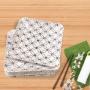 Generic 12pcs 21cm*21cm Melamine Plates （Random Printing）