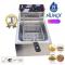 Nunix 6L Commercial Single Stainless Steel Deep-fryier For Chips