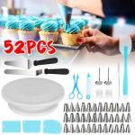 Generic 52 Pieces Cake Decorating Tool Set Gift Kit Baking Supplies