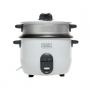 Black & Decker RC1860-B5 - 1.8 L Non Stick Rice Cooker With Glass Lid-White