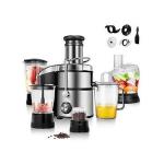Sayona Heavy Duty 4 In 1 Food Processor-Juicer,Blender,Grinder