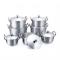 Generic 14Pcs Stainless Aluminium Cookware Pot  Sufuria Plus 6 Spoon