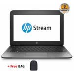 HP Refurbished Stream 11 Pro 11.6" Intel Celeron 4GB RAM 64GB SSD Ultra Slim Laptop + Bag