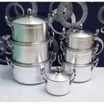 Generic 14 Pieces Heavy Non-Stick Cooking Pots Sufuria Set