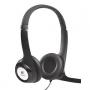 Logitech H390 Wired USB Headset - Black