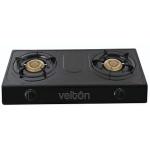 VELTON 2 Burner Gas Stove/ Gas Cooker - Stainless Steel